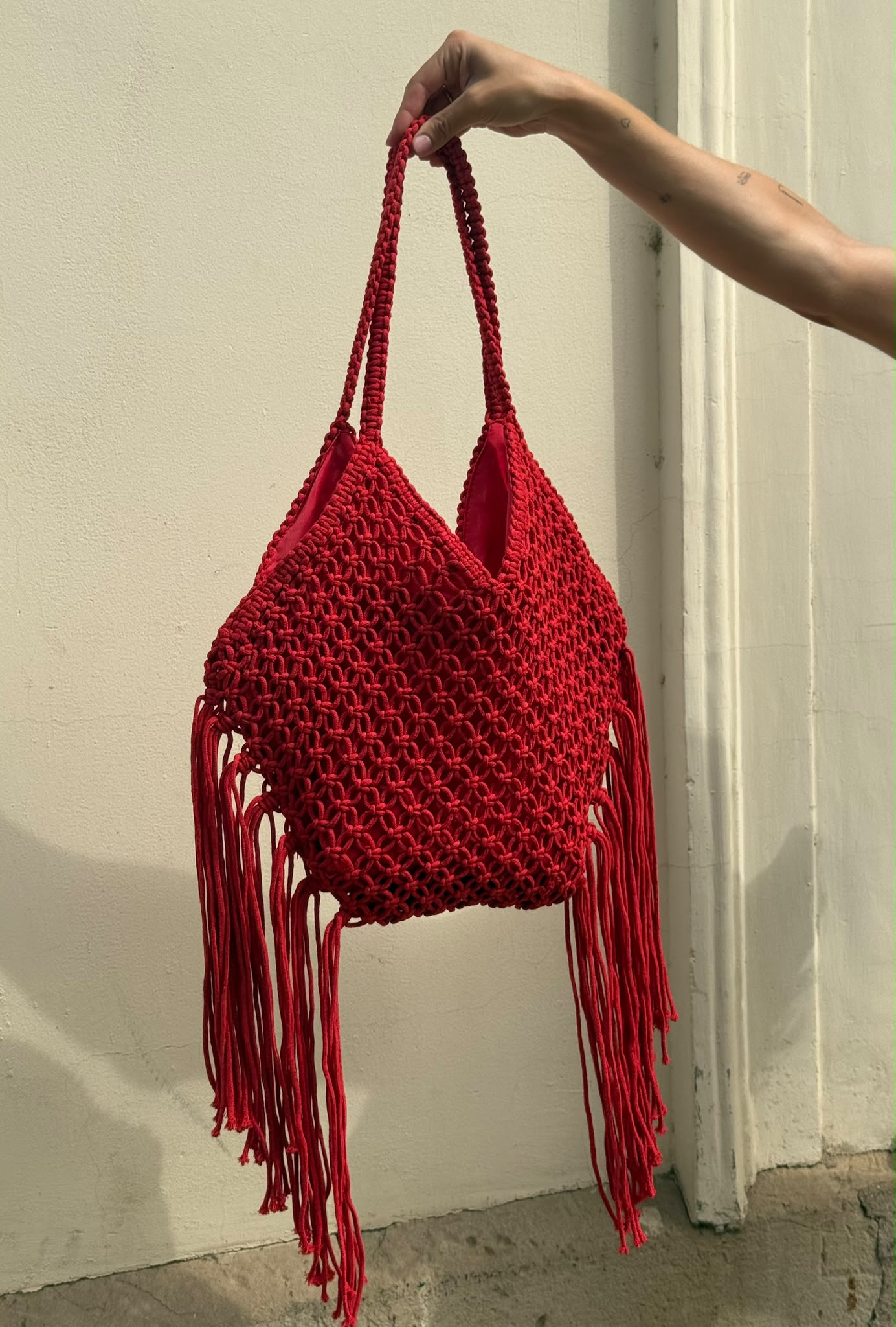 Bolso Indiana Rojo