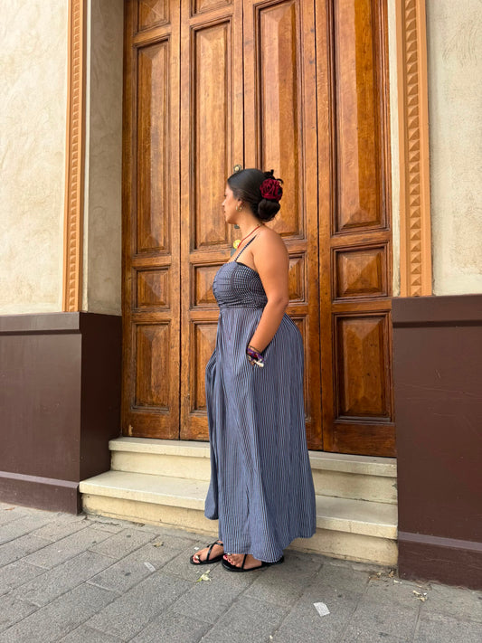 Vestido Macarena Azul