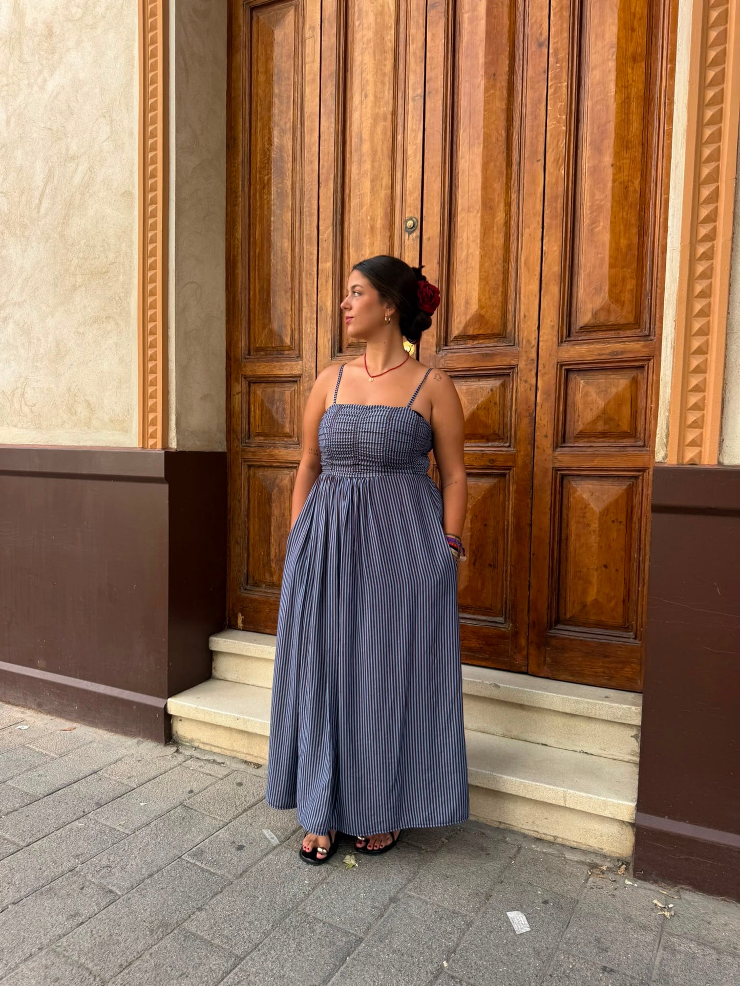 Vestido Macarena Azul