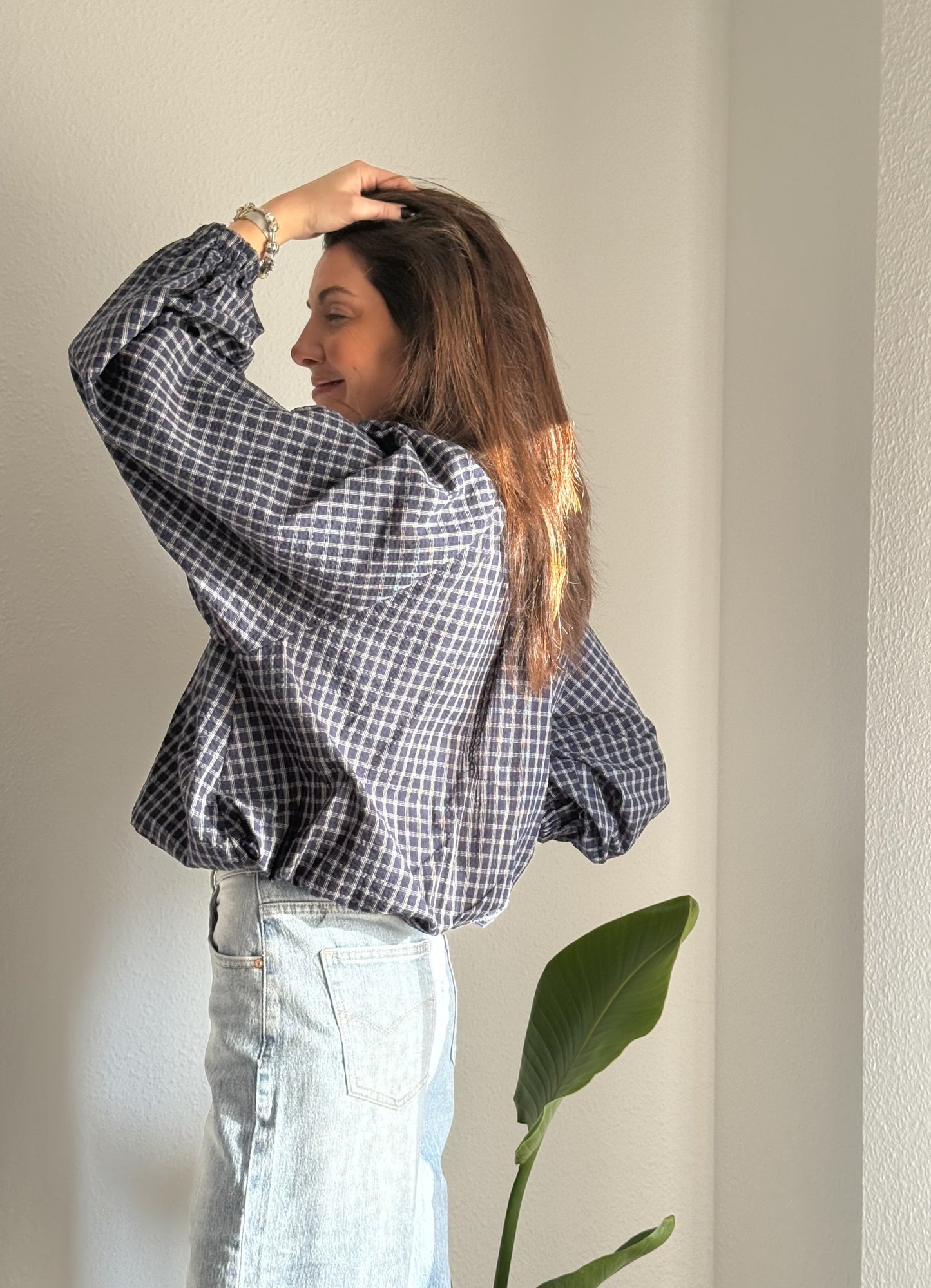 Camisa Bombacha Marino