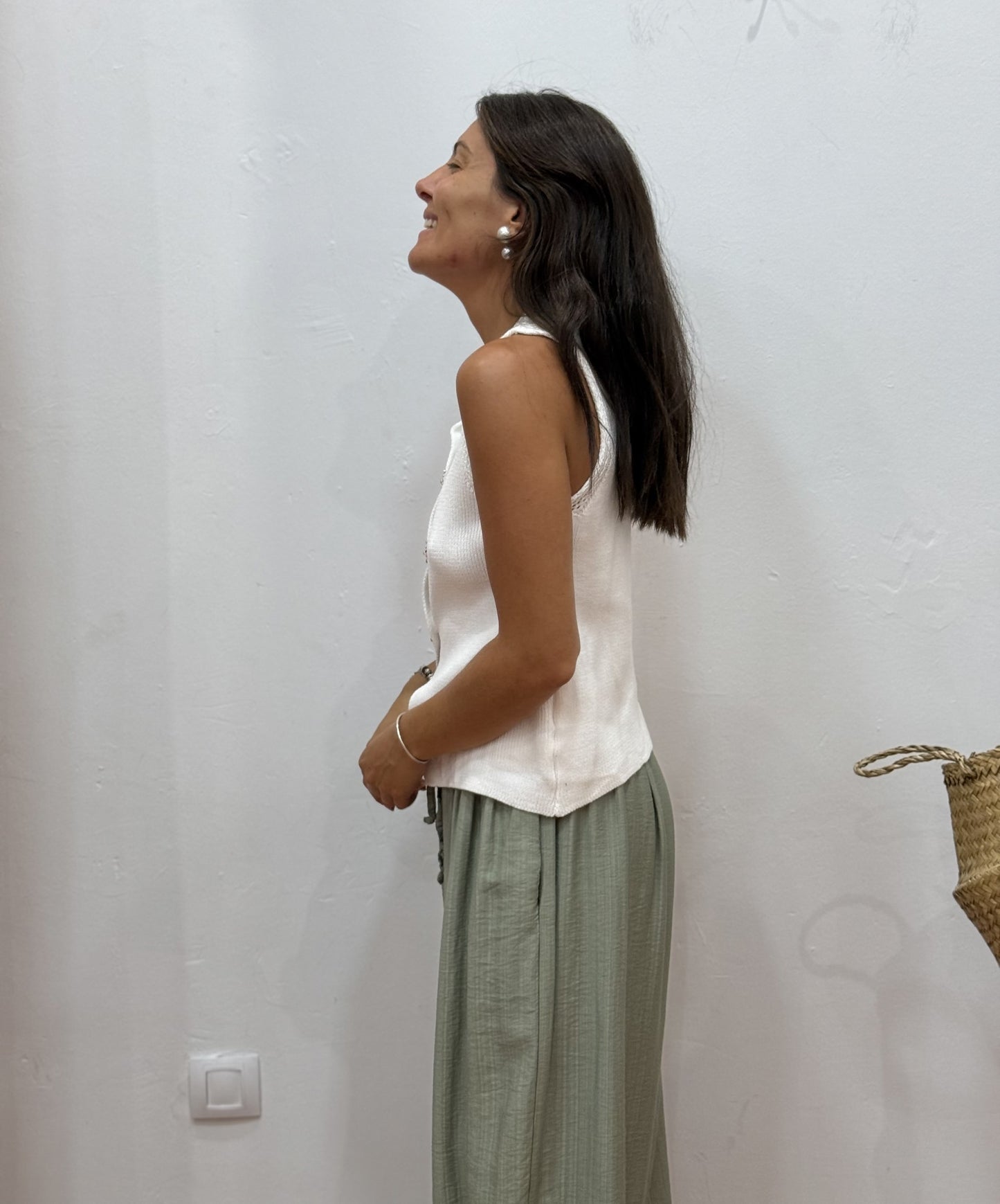 Chaleco Blanco