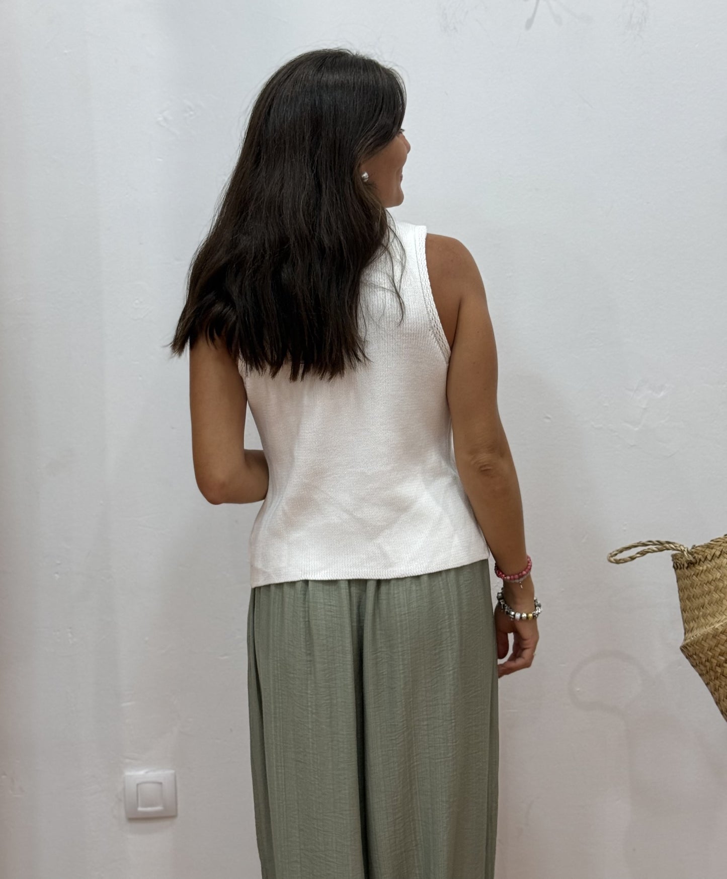 Chaleco Blanco
