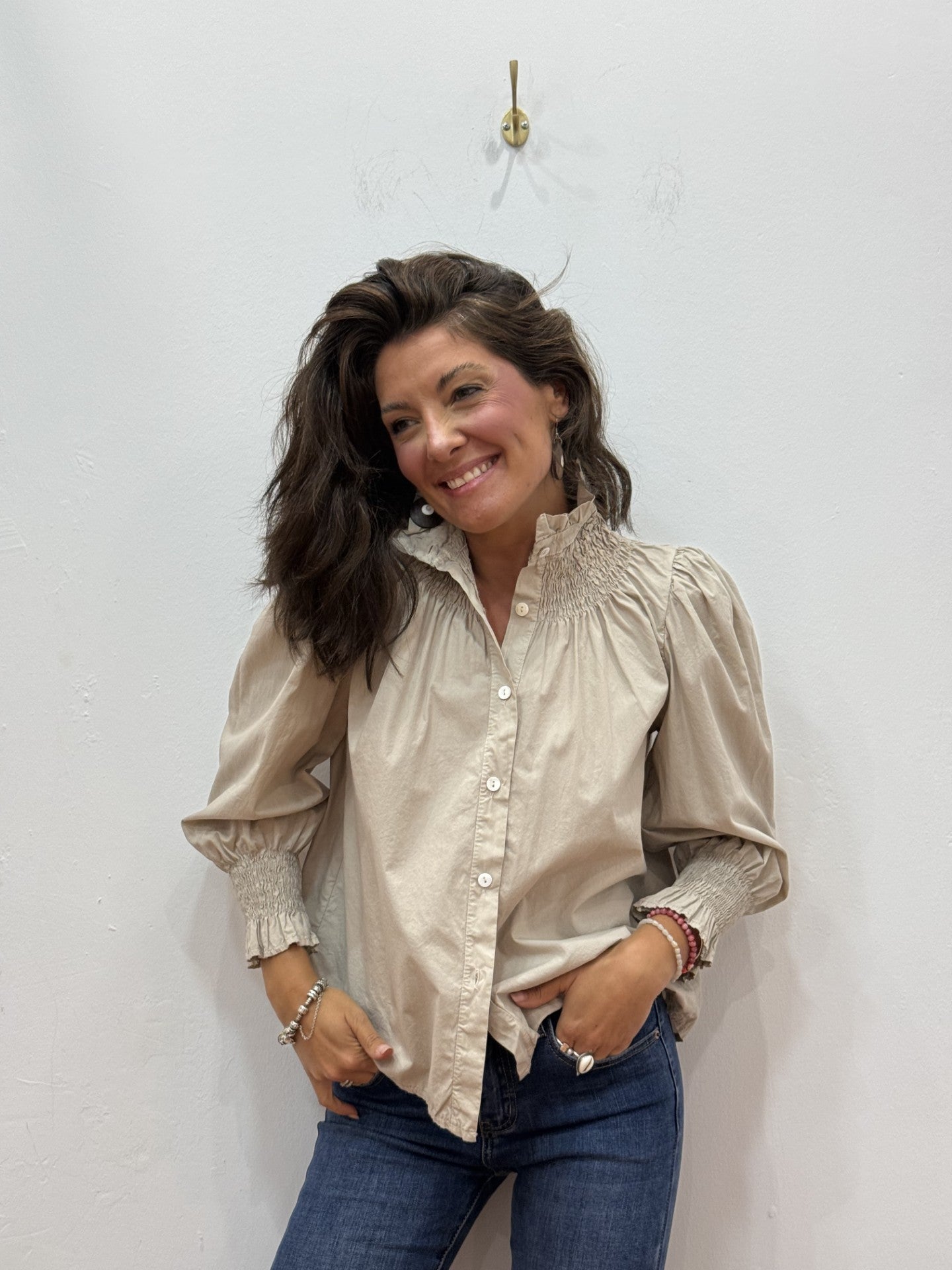 Camisa Granada Beige