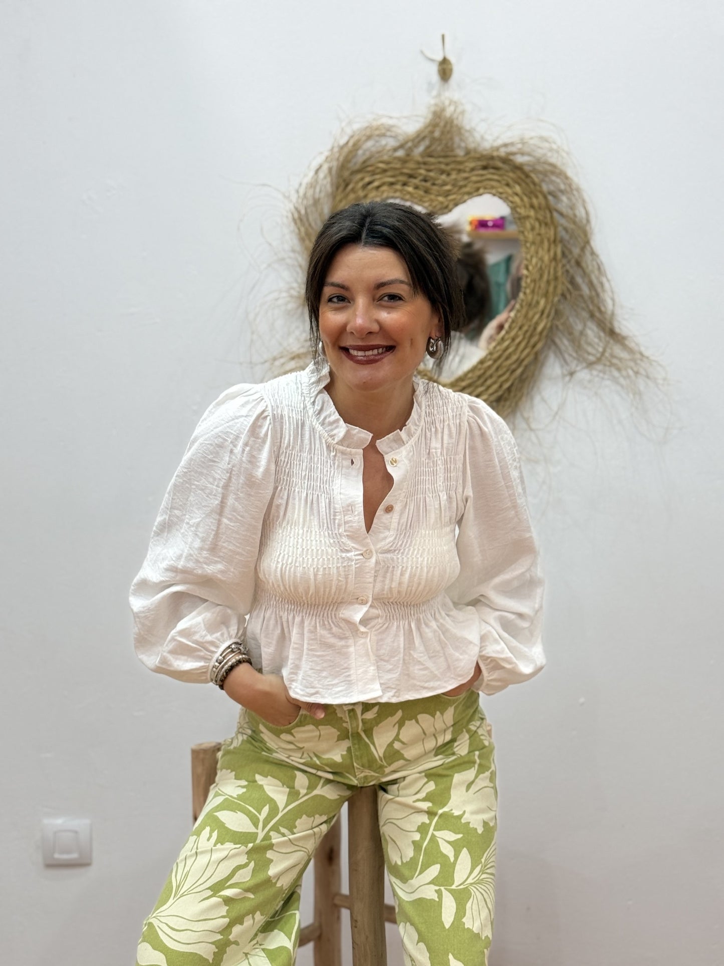 Camisa Fruncidos