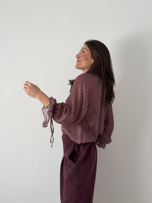 Camisa Lunar Granate