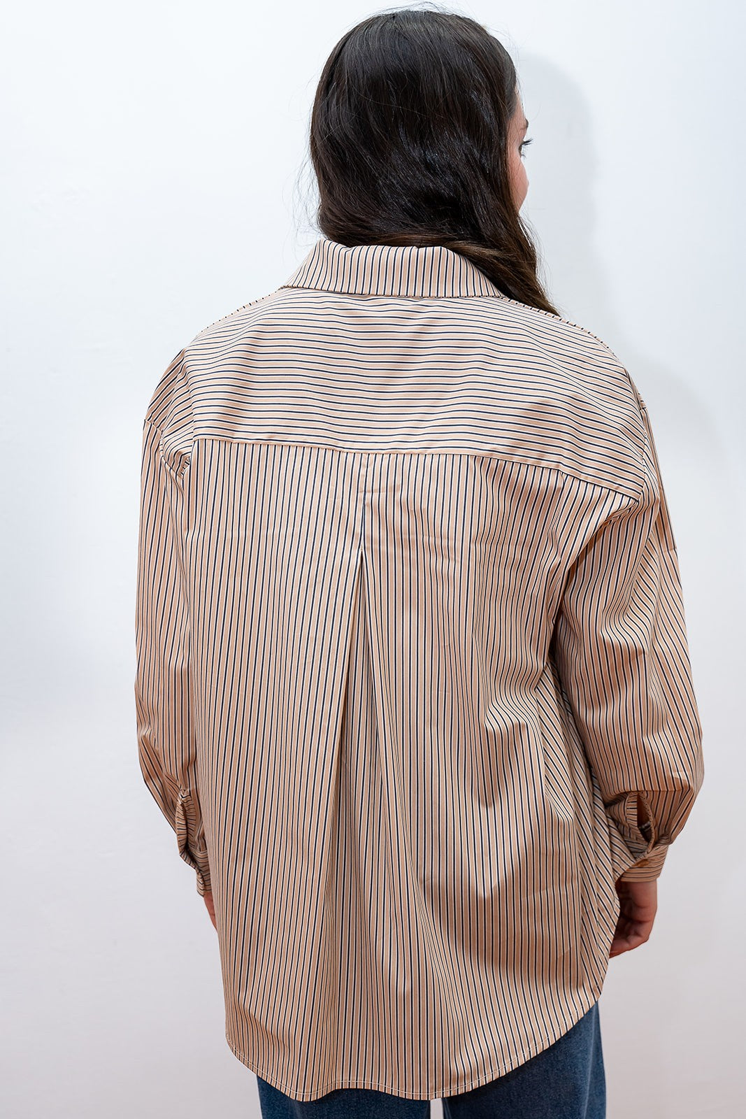 Camisa Overside Marrón