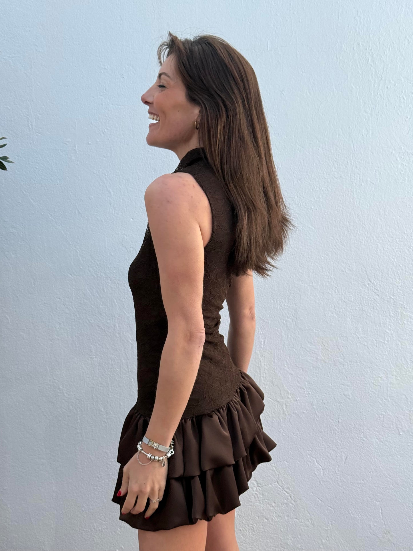 Vestido Capri chocolate