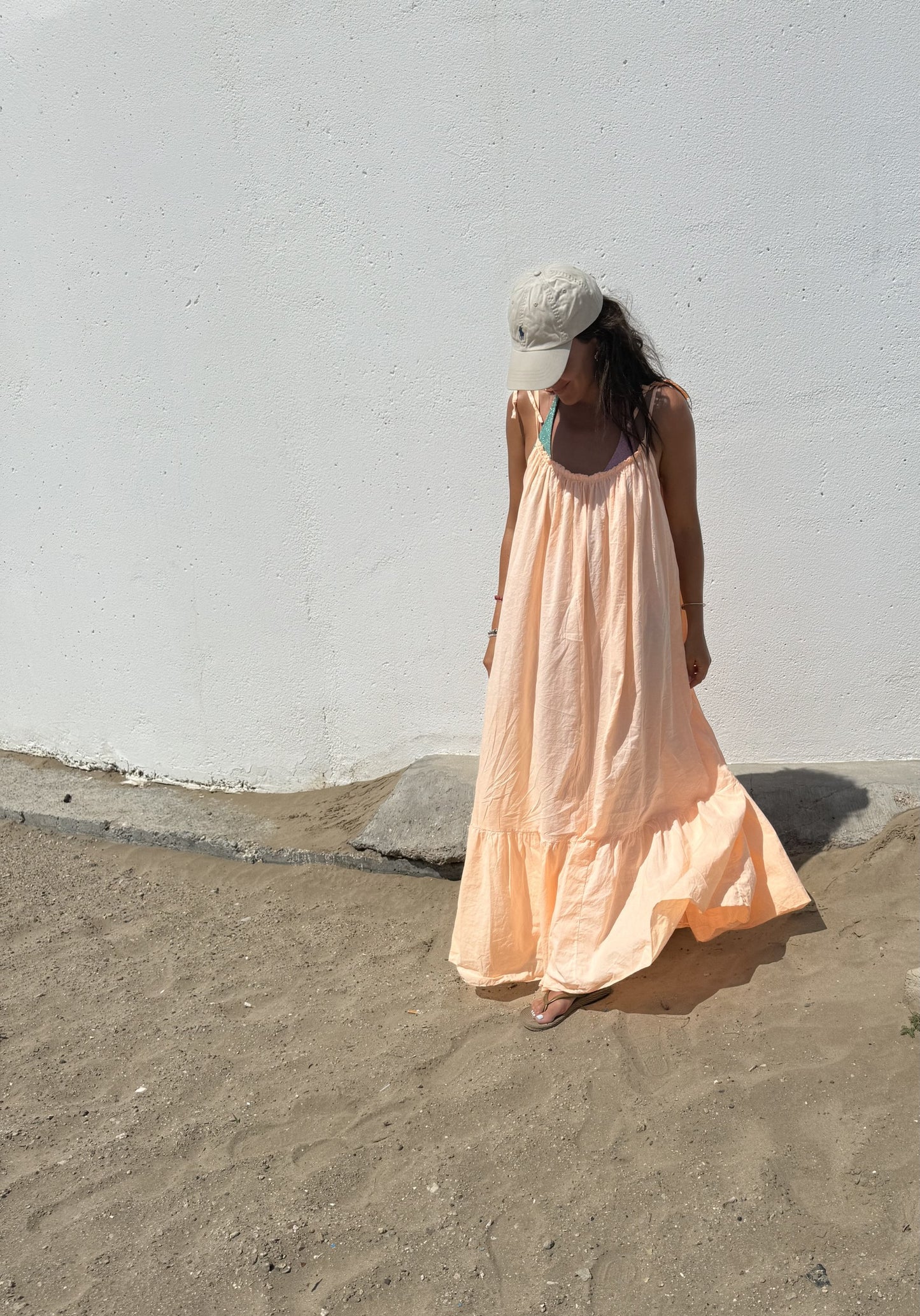 Vestido Flúor Naranja