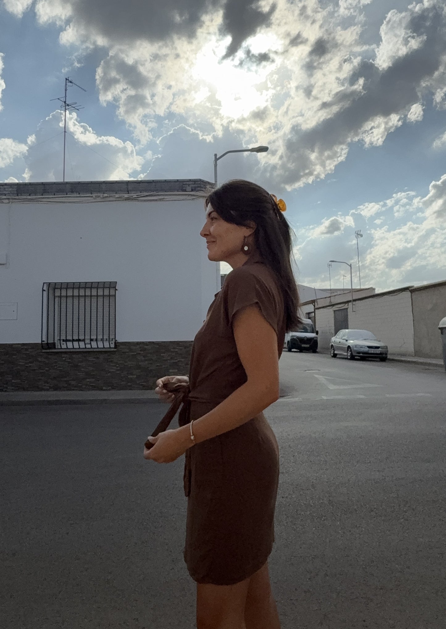Vestido Luna Marrón