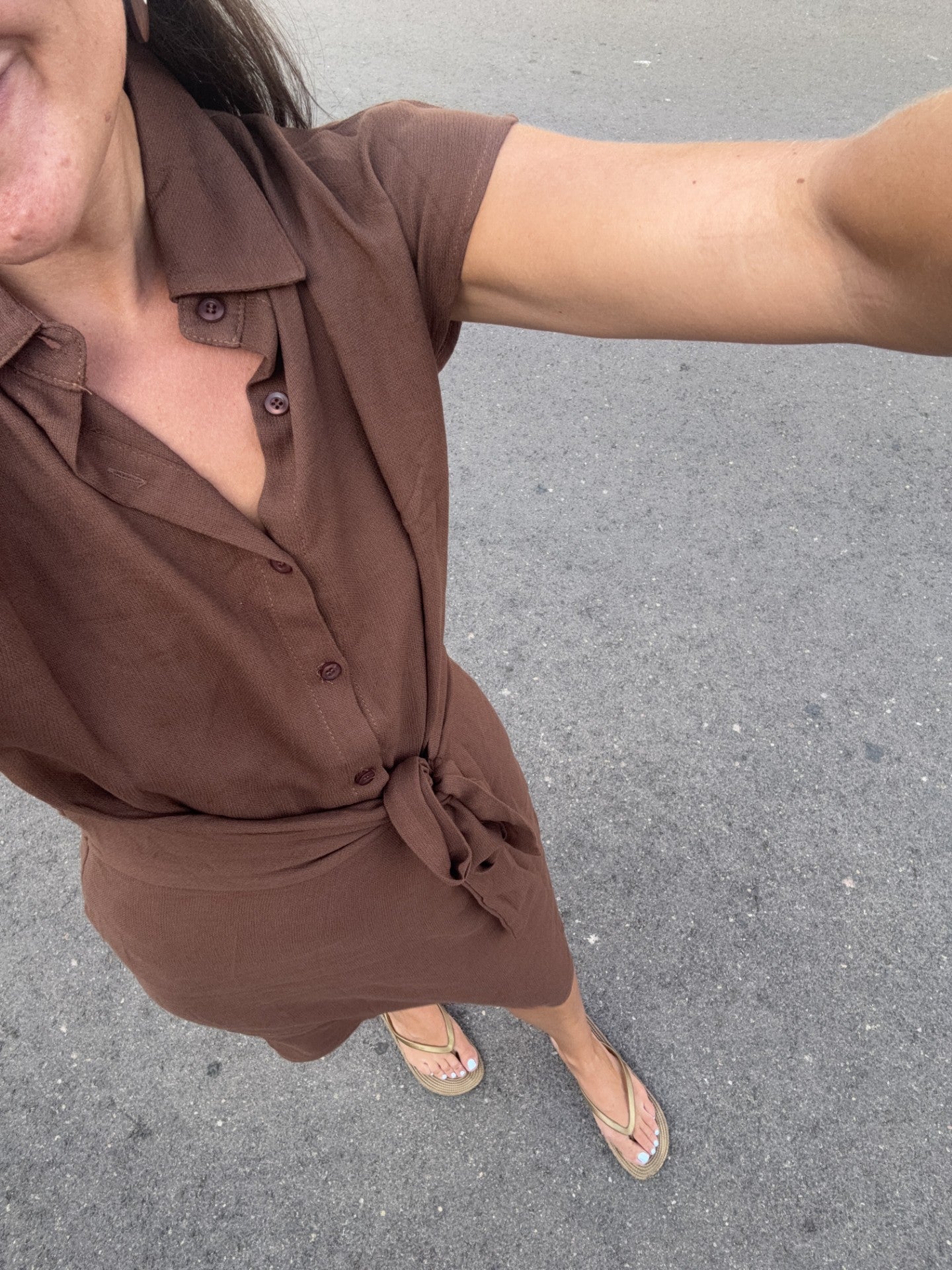 Vestido Luna Marrón