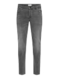Only & Sons Onsloom Talle Medio Corte Slim Vaqueros Negra 33/30 | Corte slim fit, Basic, Proceso muy suave a una temperatura máxima de 40°C