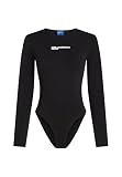 KARL LAGERFELD JEANS Mujer Bodysuit Crew Neck Negro S