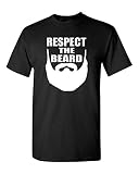 Grossbull Respect The Beard Adult T-Shirt Tee X-Large