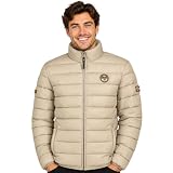 Geographical Norway Plumífero Fino Hombre Ligero Cálido (Beige XL)