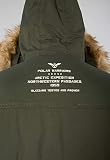 Alpha Industries Polar Jacket Parka, Verde (Dark Green), Small para Hombre