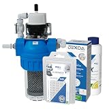 WM aquatec UV-8 eco KLW160 | Solución completa de higiene del agua para caravanas, caravanas y barcos | Prefiltro de carbón activo y desinfección totalmente automática UV-C LED | Fácil instalación |