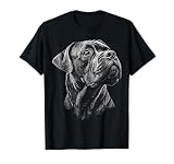 Bullmastiff - Obra de arte para mascotas, diseño de perro Bullmastiff Camiseta