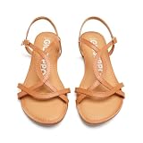 GIOSEPPO Sandalias Color Cuero de Tiras Finas para Mujer lamim