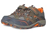 Trail Chaser Hiking Shoe (Ni?o peque?o / Ni?o grande), Gunsmoke / Orange, 1 Ni?o peque?o de los EE. UU.