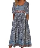 Vestido midi azul floral: análisis y comparativa de los mejores modelos de la temporada