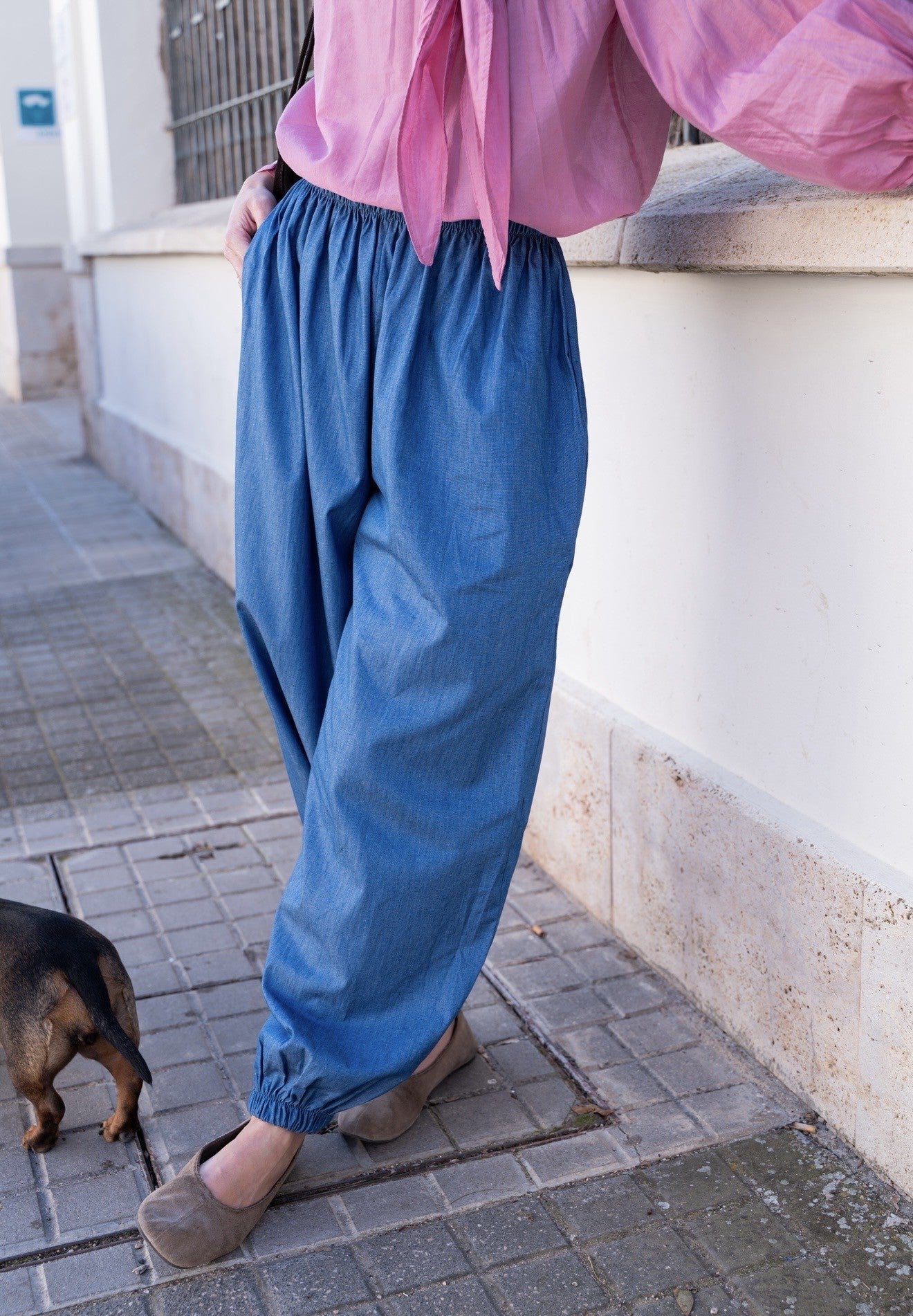 Pantalón Vaquero Bombacho