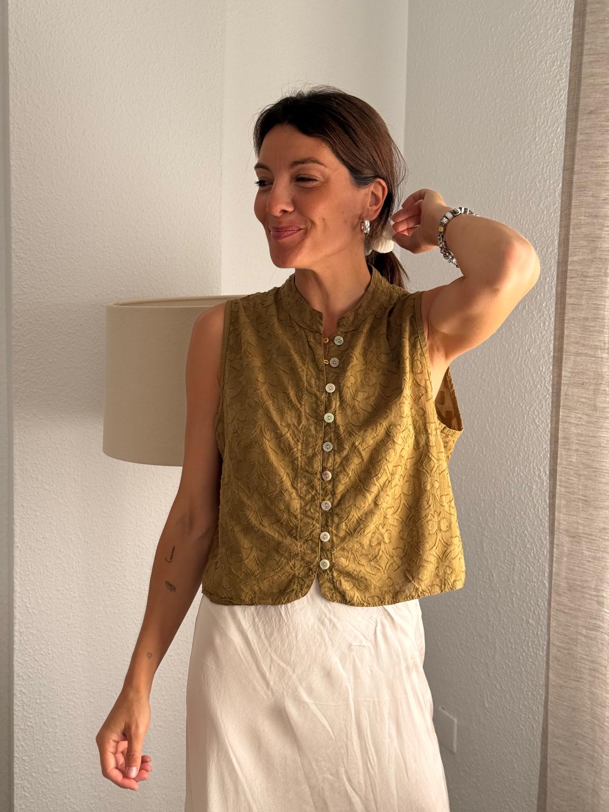 Top Jacquard Oliva