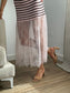 Vestido punto rosa