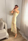 Vestido punto Amarillo