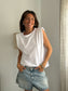 Camiseta Hombreras Blanco