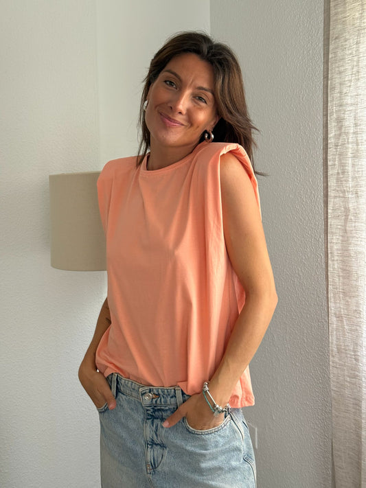 Camiseta Hombreras Coral