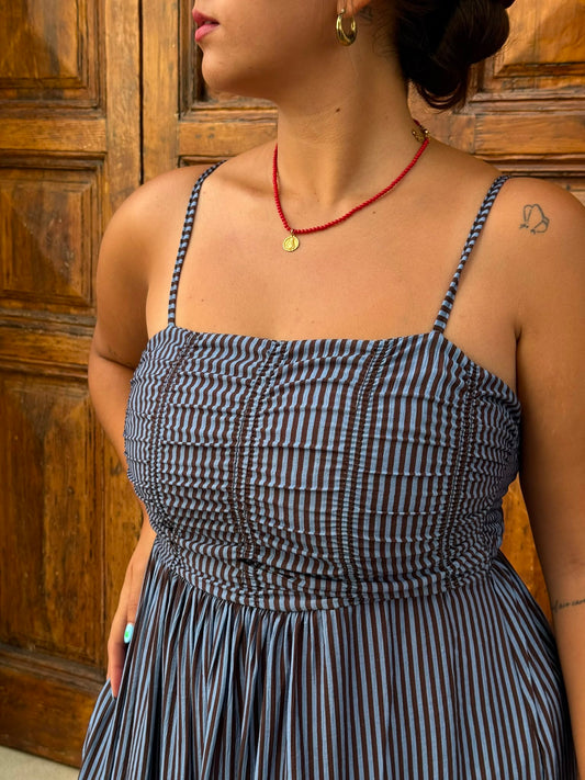 Vestido Macarena Azul