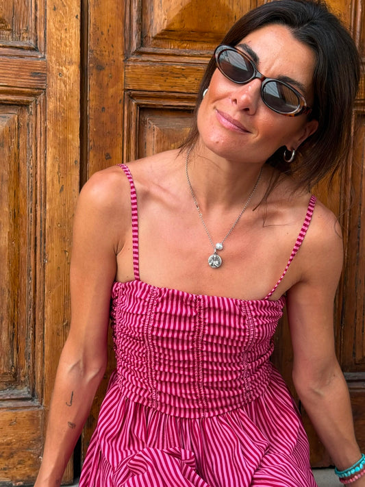 Vestido Macarena Fucsia