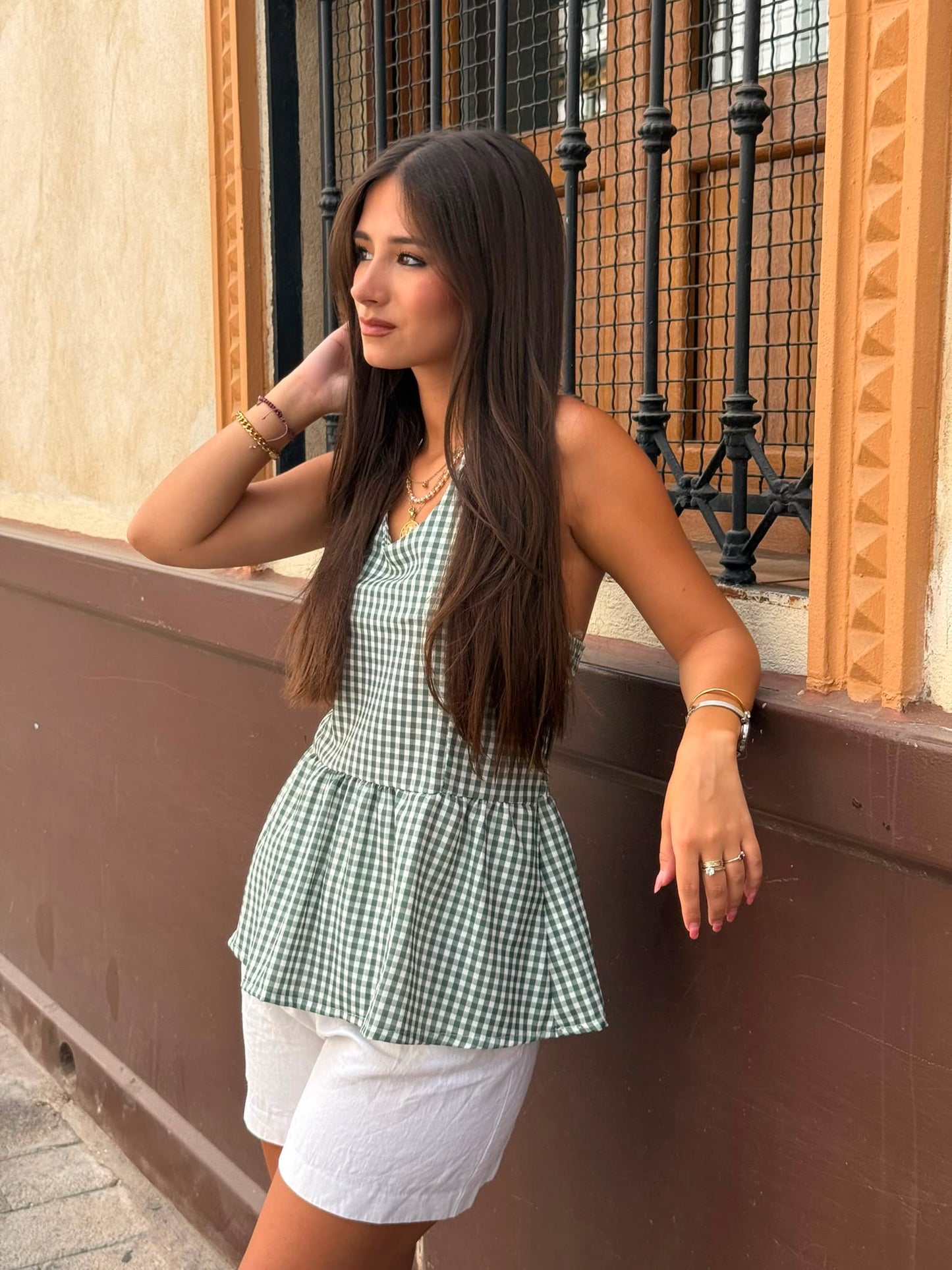 Top Sara Verde