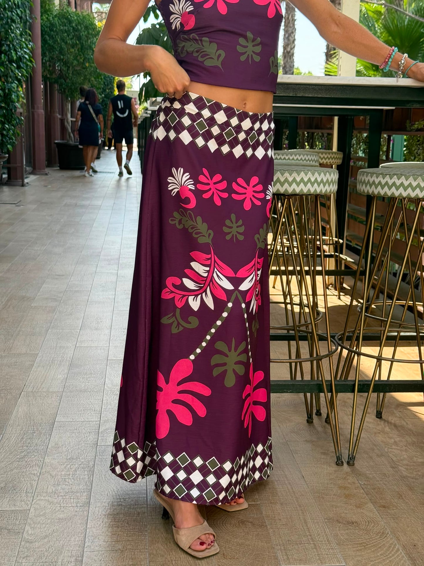 Conjunto Sarao Granate