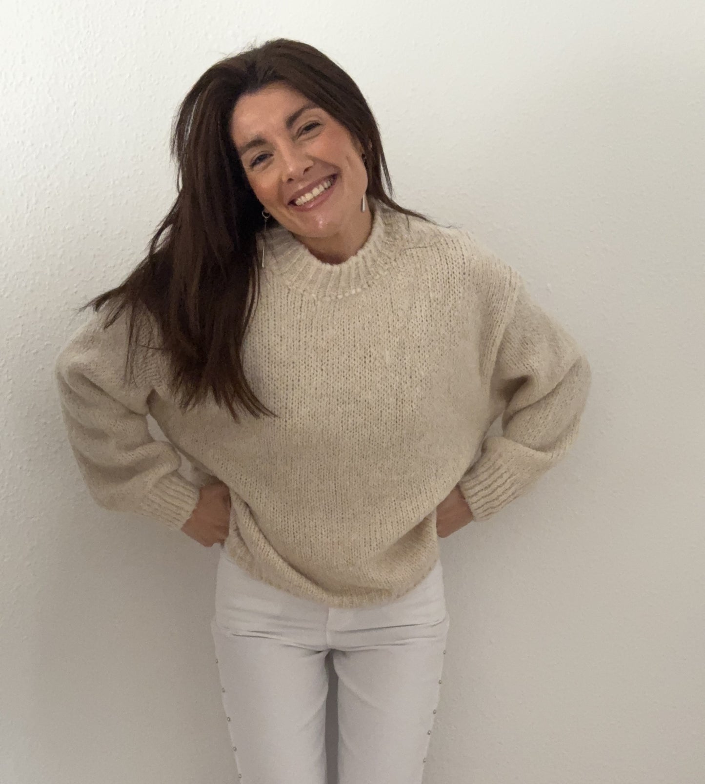 Jersey Básico beige