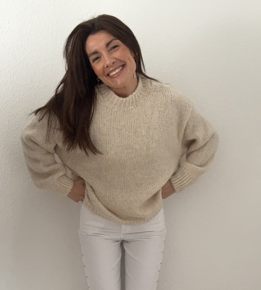 Jersey Básico beige