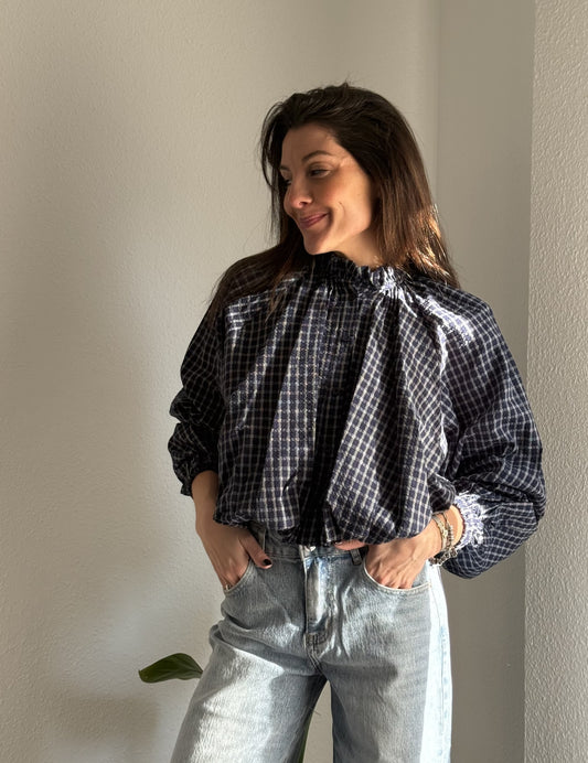 Camisa Bombacha Marino