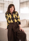 Chaqueta Rombos Amarilla
