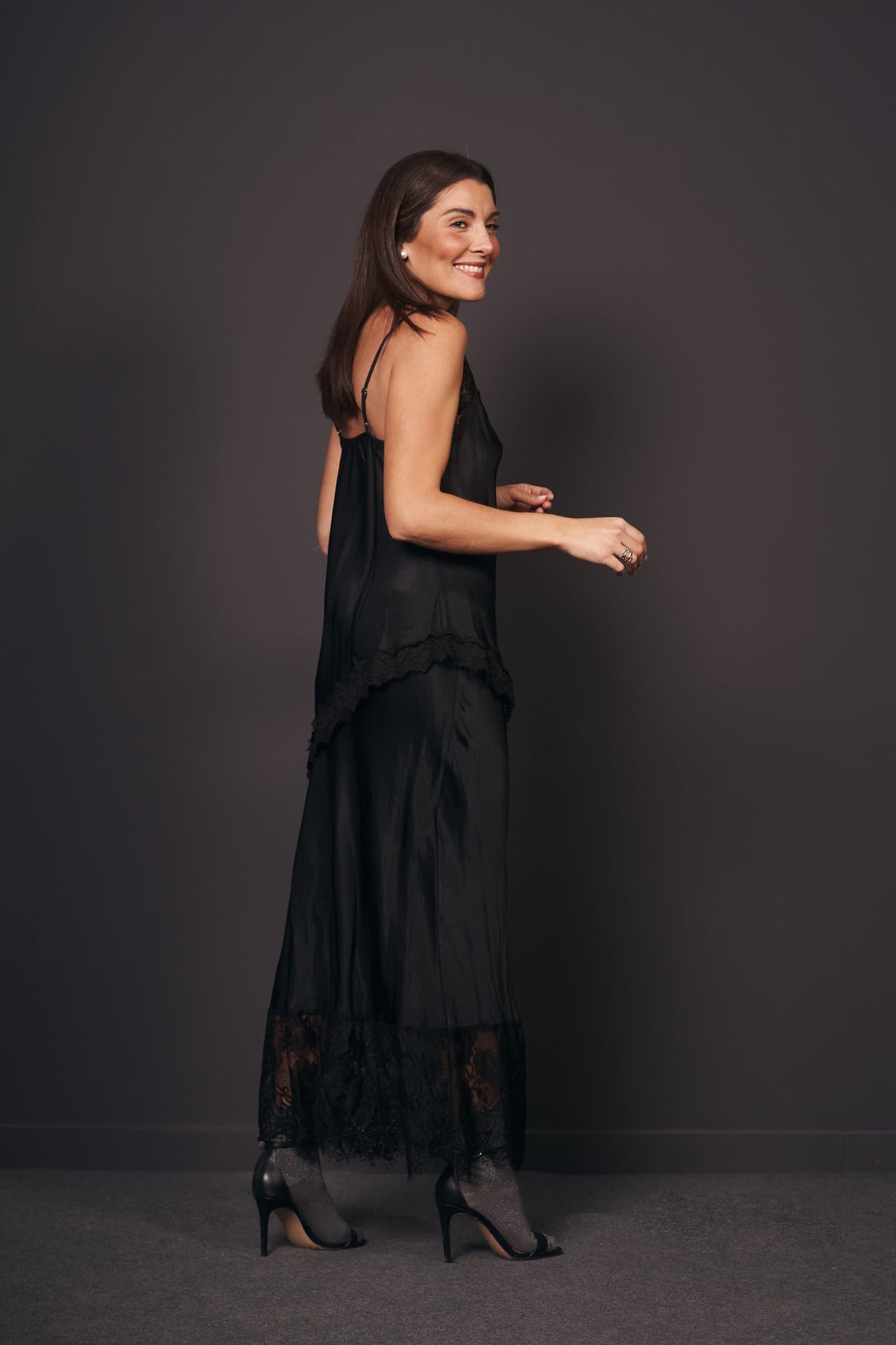 Conjunto Lencero Negro