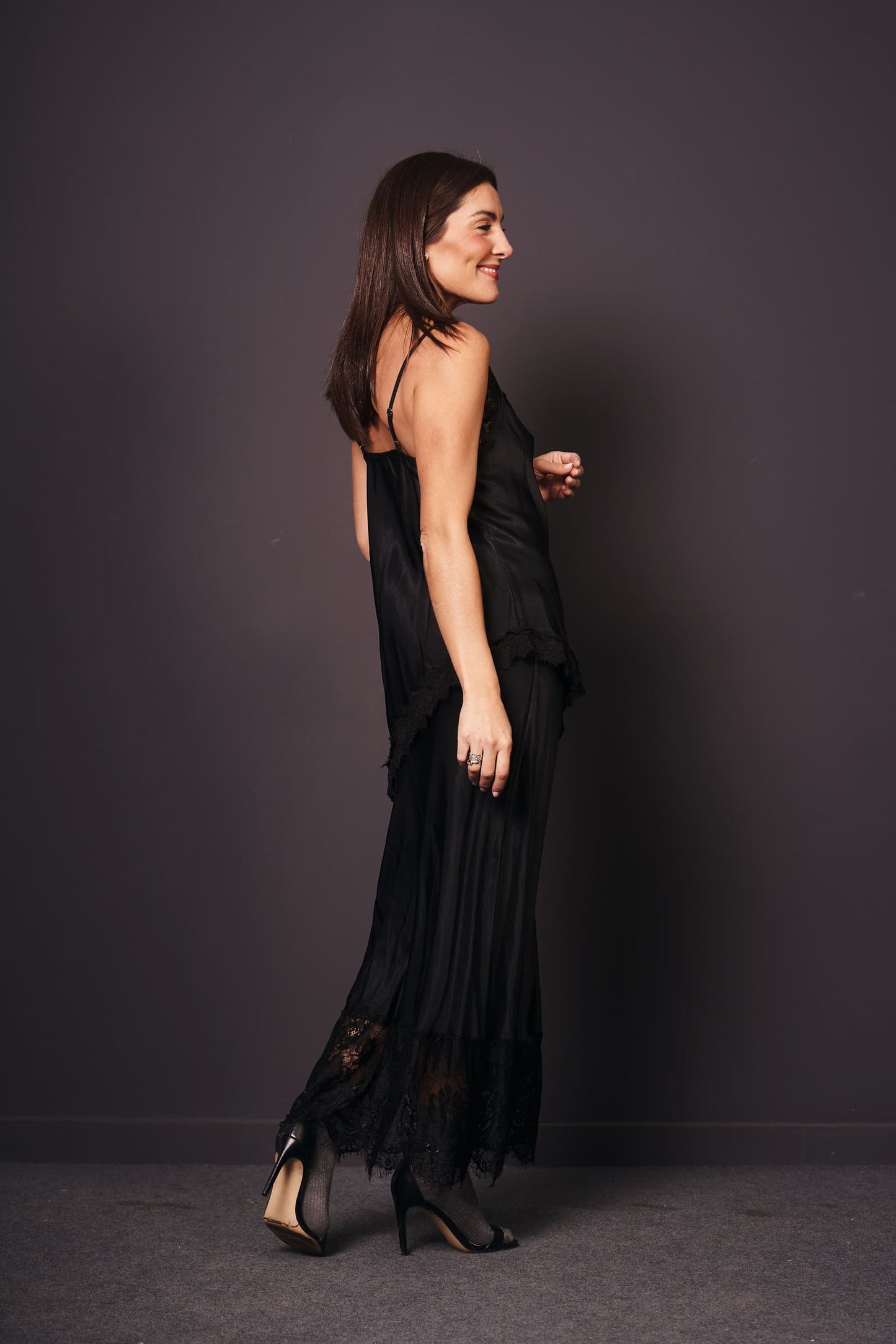 Conjunto Lencero Negro