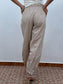 Pantalón Soft Beige Relax