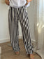 Pantalón Rayas Black & White