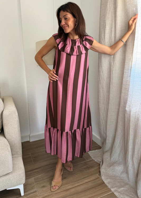 Vestido Dalia Rayas