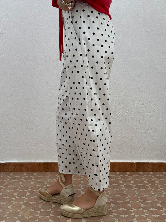 Pantalón de lunares