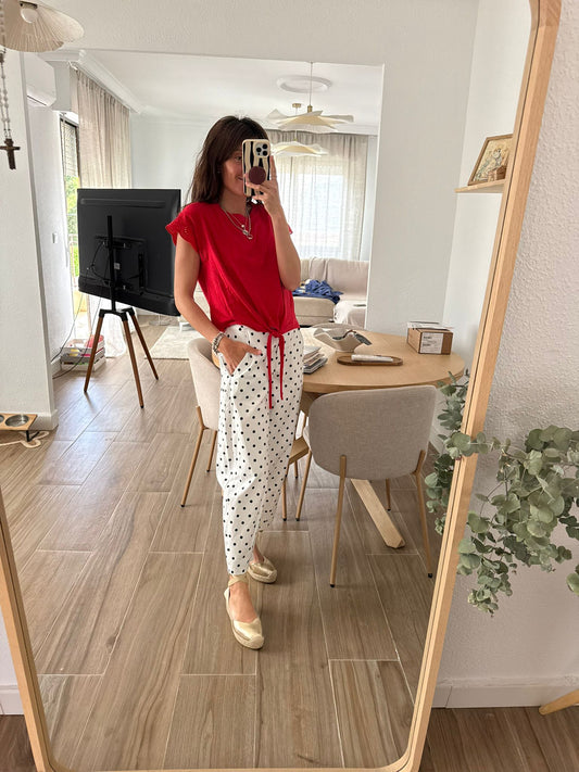 Camiseta roja Tarde de Albero