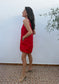 Vestido Mini Aire Rojo