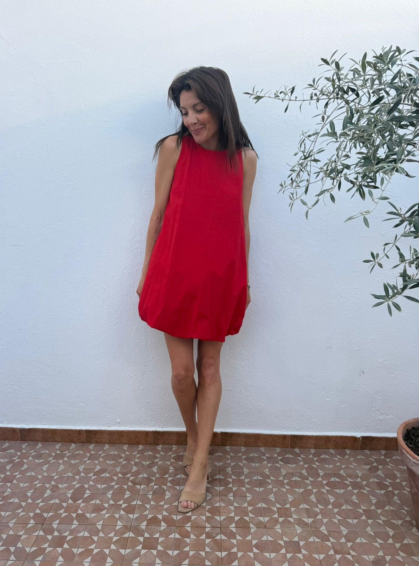 Vestido Mini Aire Rojo