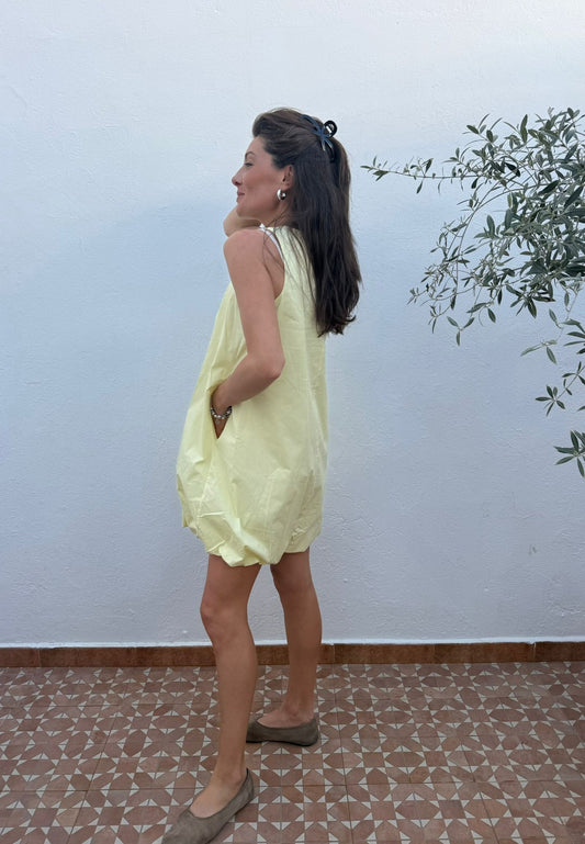 Vestido Mini Aire Amarillo