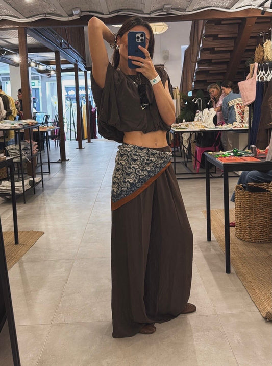 Conjunto Sahara Chocolate