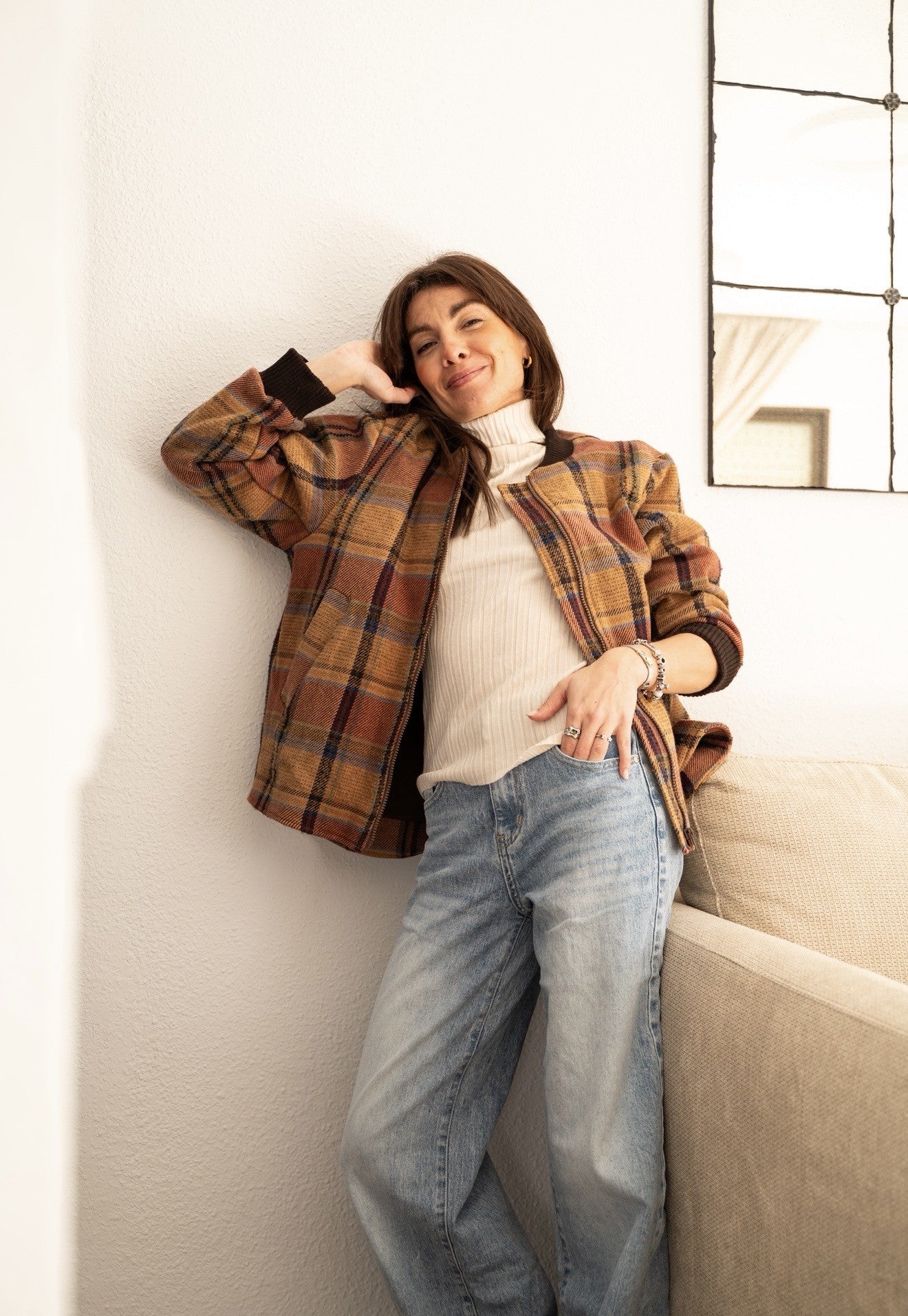 Chaqueta Bomber Acolchada